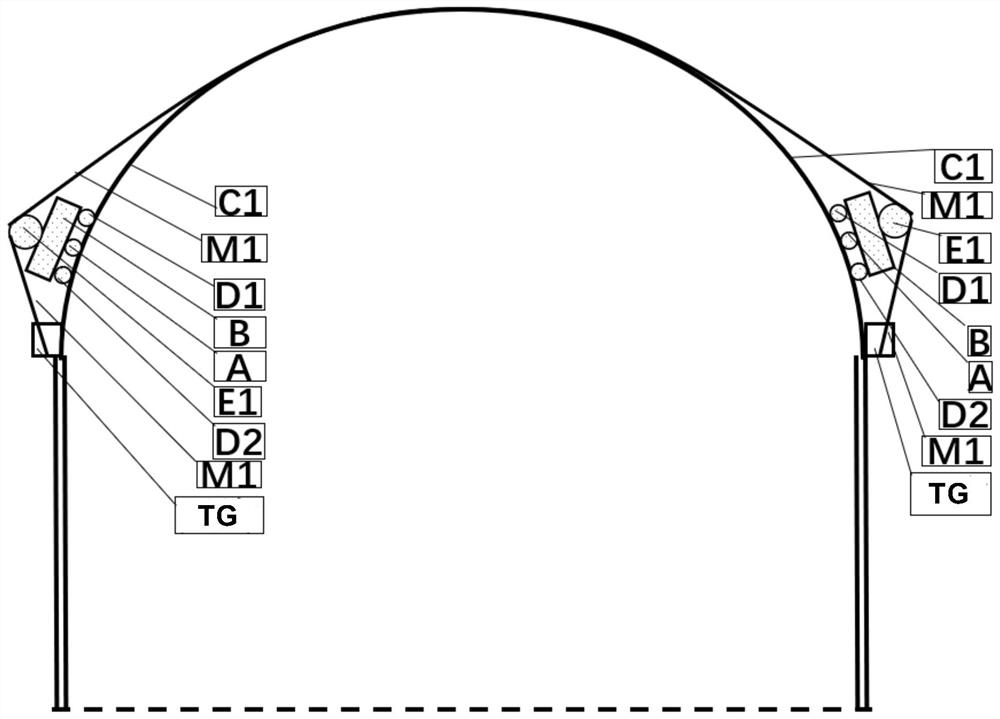 Film full-open type arch-shaped film greenhouse