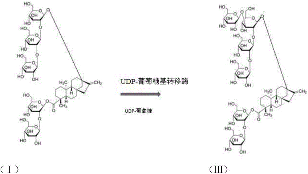 Preparing method for sweetening agent