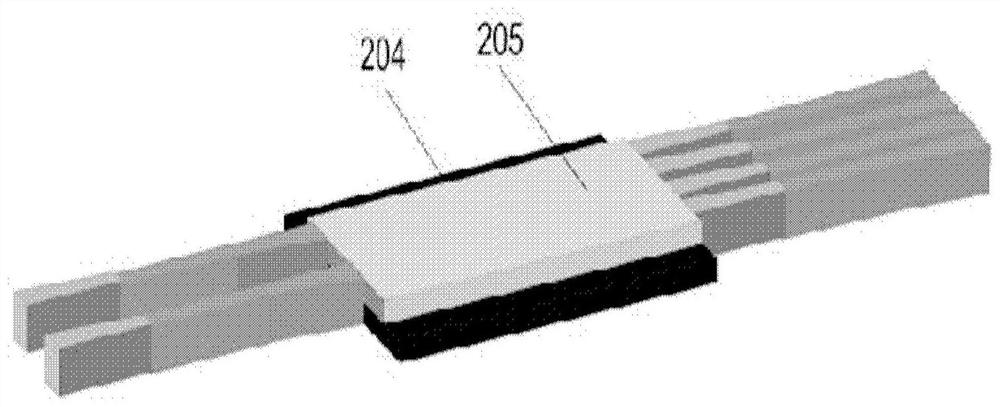 Polarization-independent double-ridge indium phosphorus-based optical mixer and its preparation method