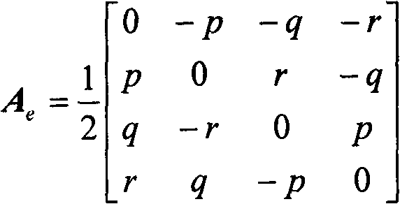 Quaternion Walsh approximate output method based on angular velocities for aircraft during extreme flight