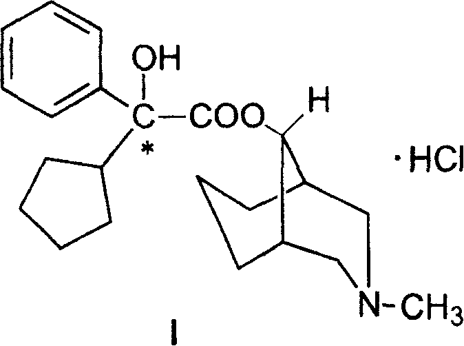 Active metabolic product of phencynonate and its medicinal use