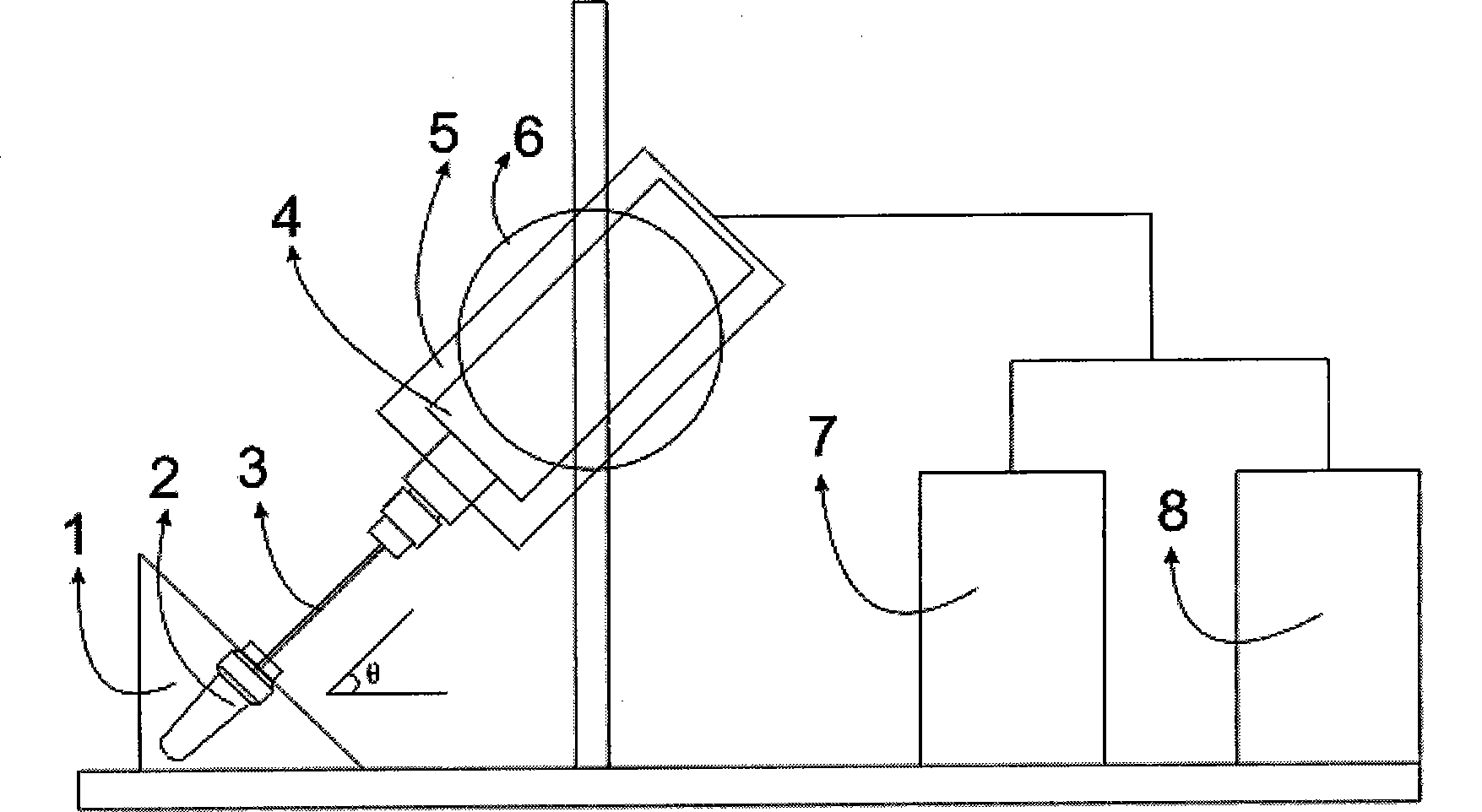 Coating apparatus and method for platinum electrode in oxygen sensor