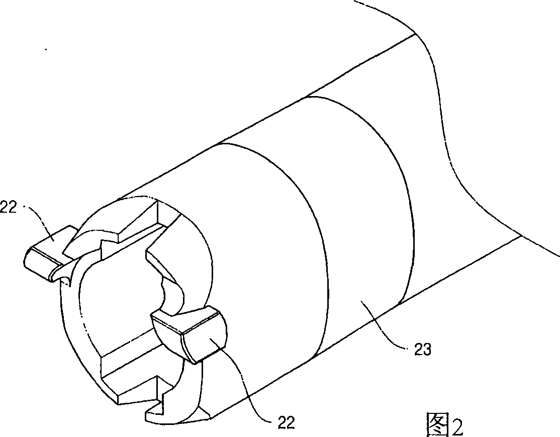 Slide type writing tools having device for preventing dryness