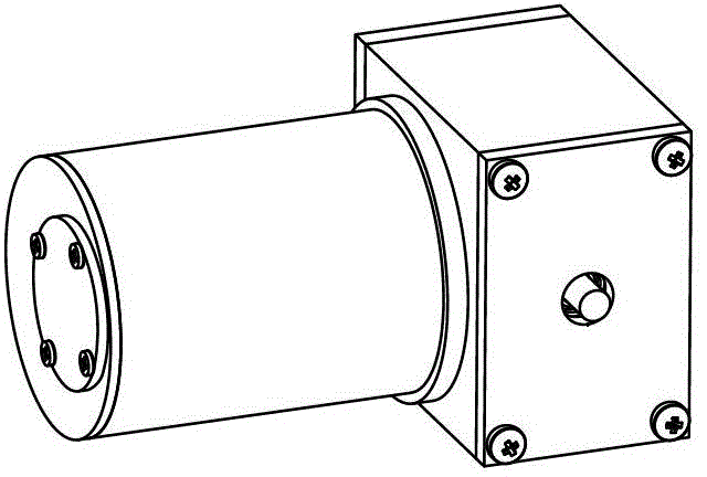 Double-degree-of-freedom robot shoulder joint steering engine