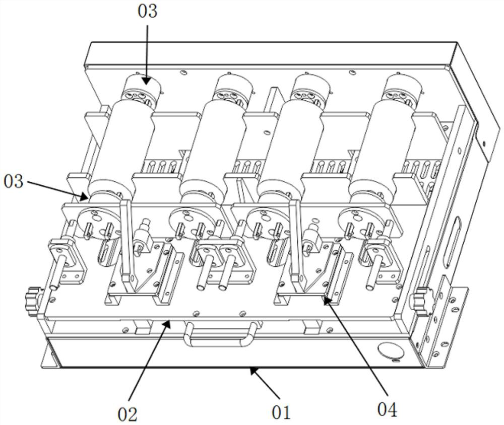 Capacitor multi-range test fixture