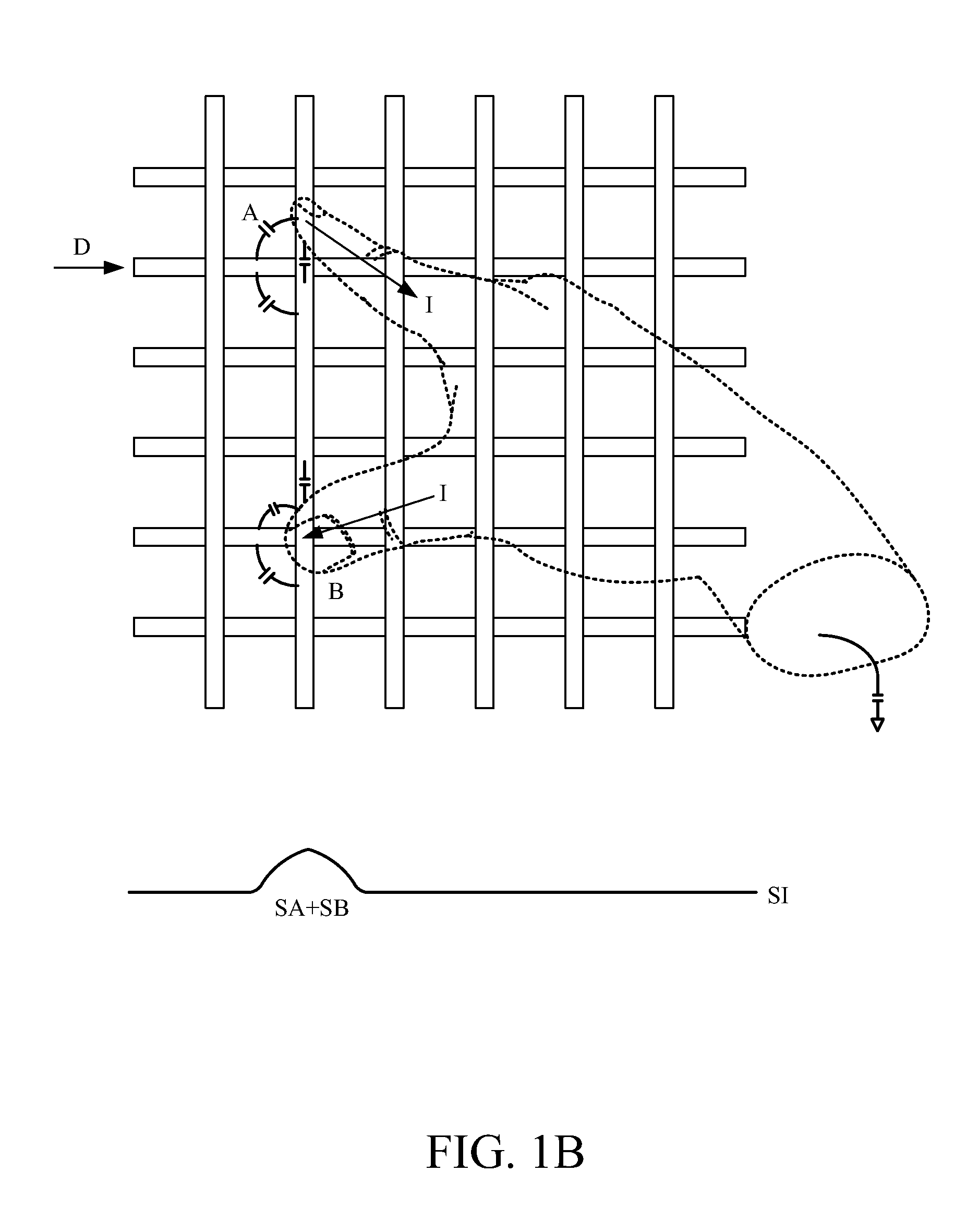 Capacitive touch screen