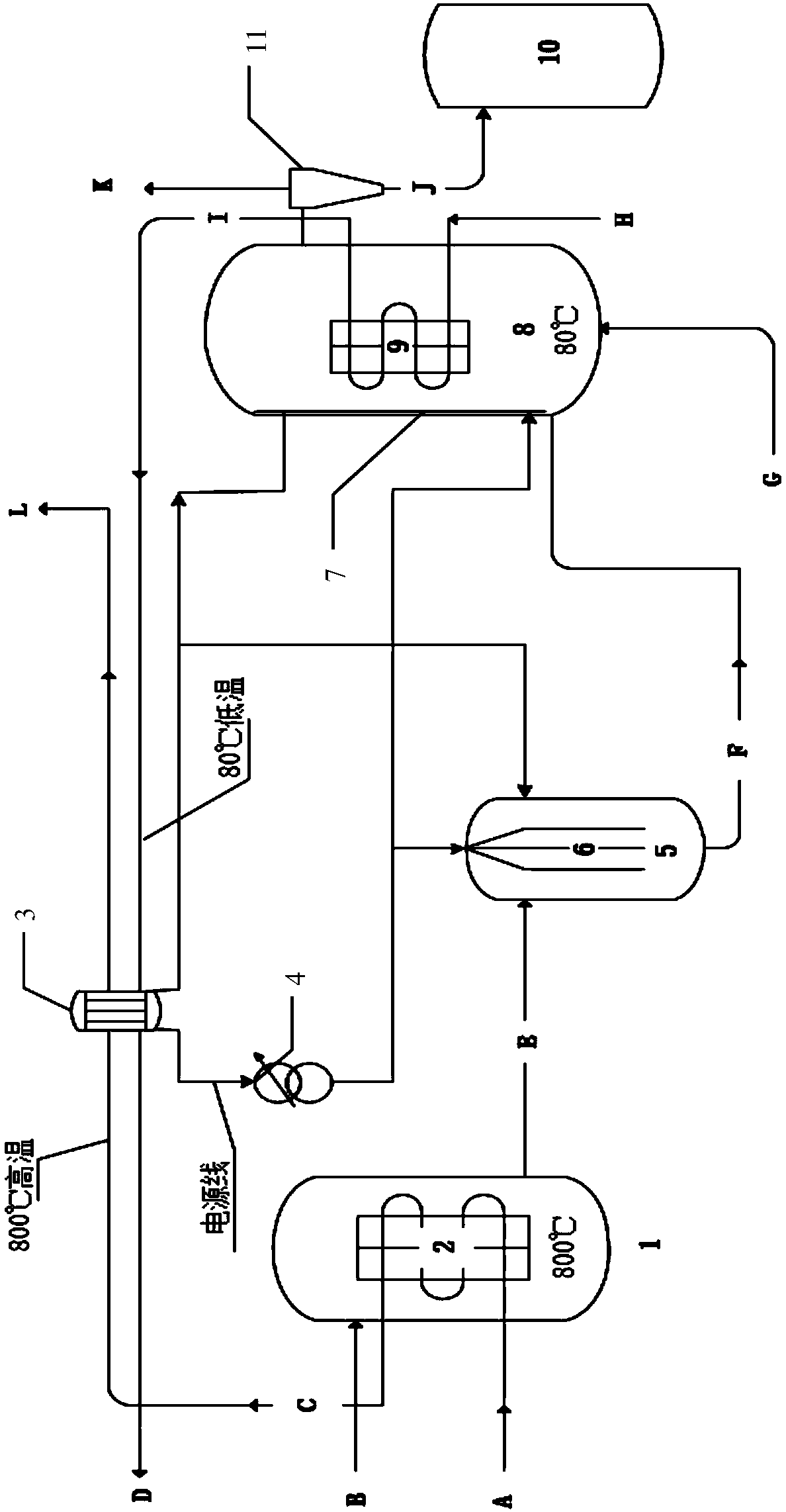 Device and method for removing CO2 from power plant flue gas with fly ash