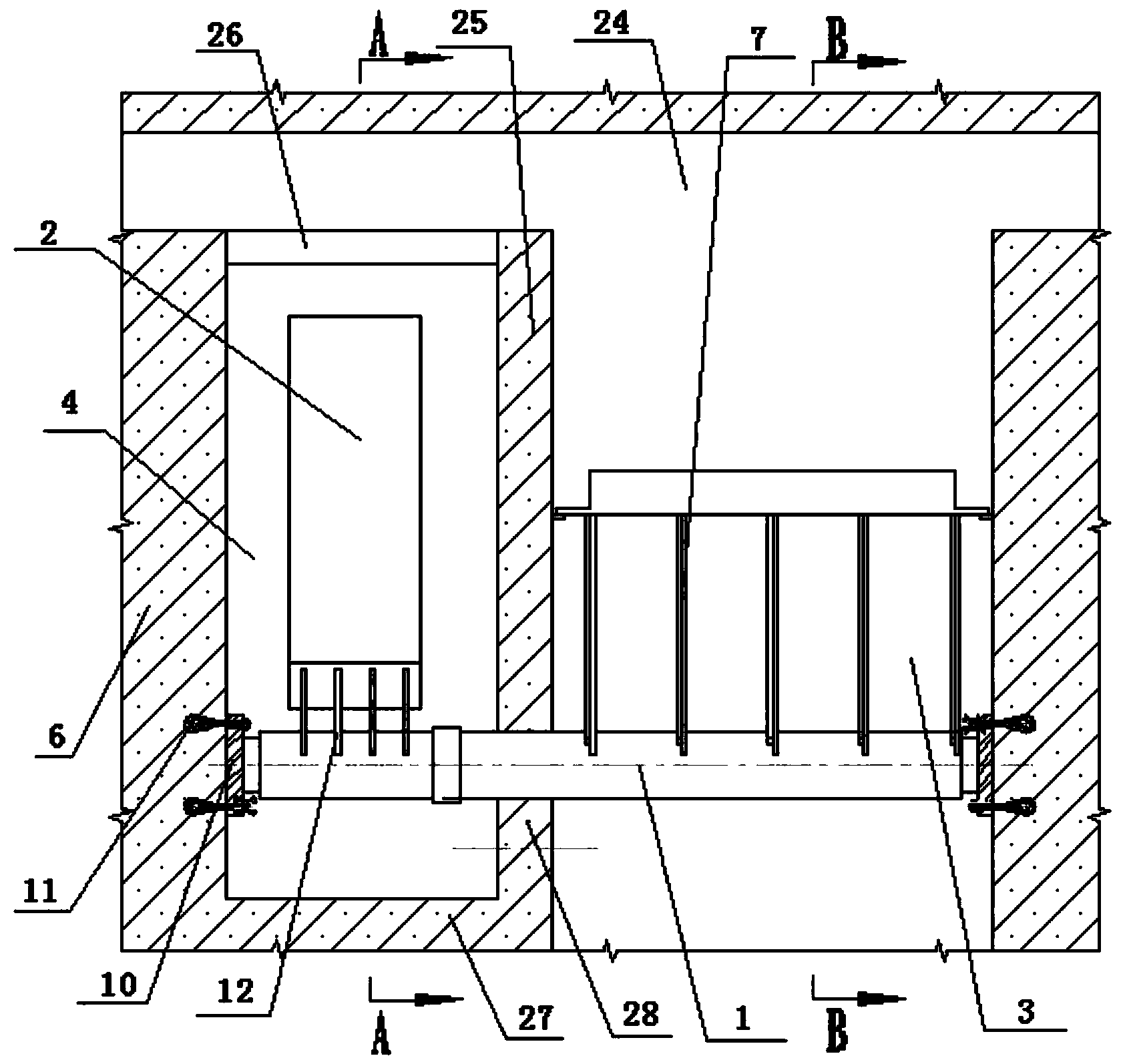 Buoyancy-tank type upstream control weir gate