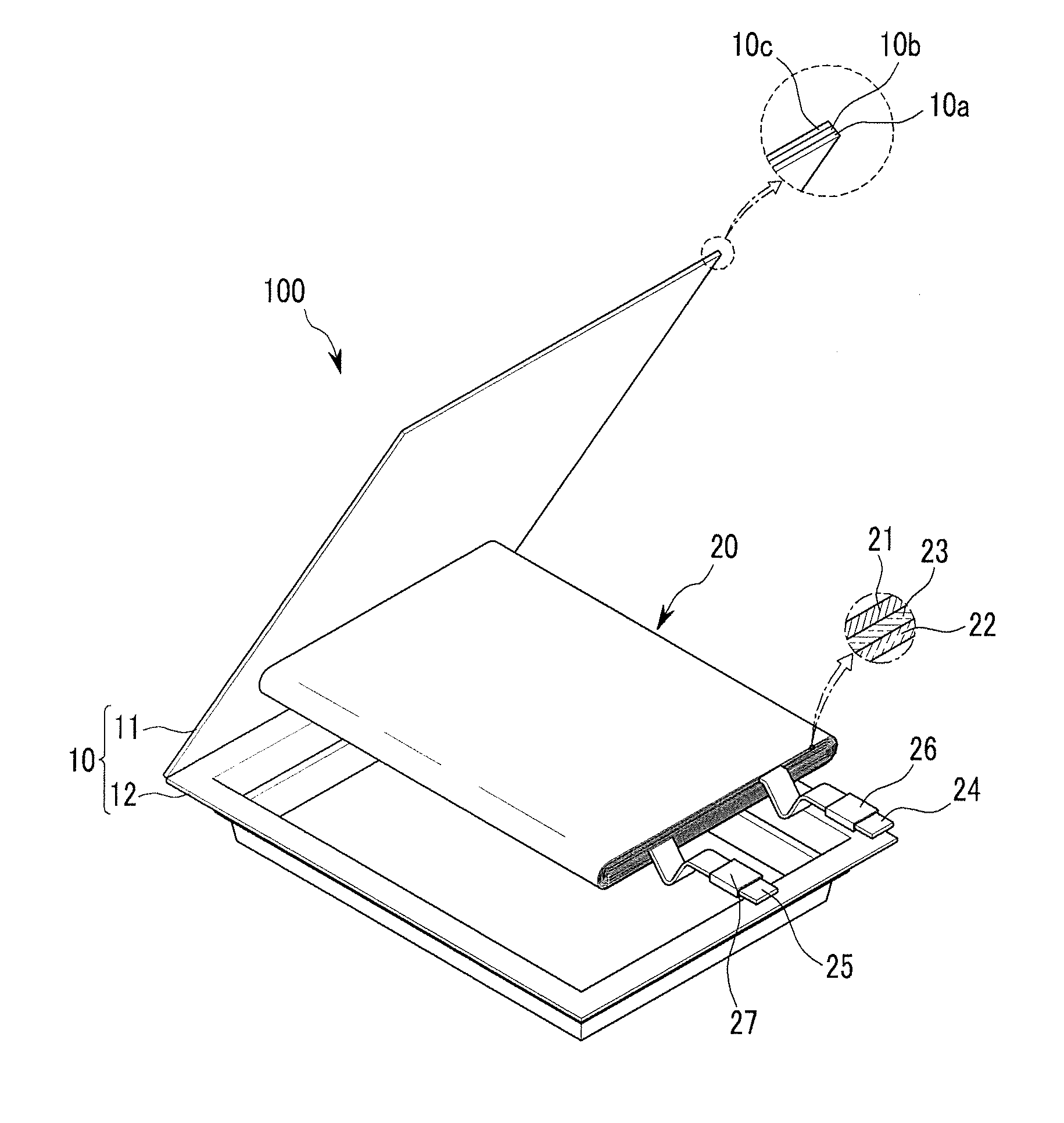 Pouch for rechargeable battery, fabricating method of the same, and rechargeable battery including the pouch