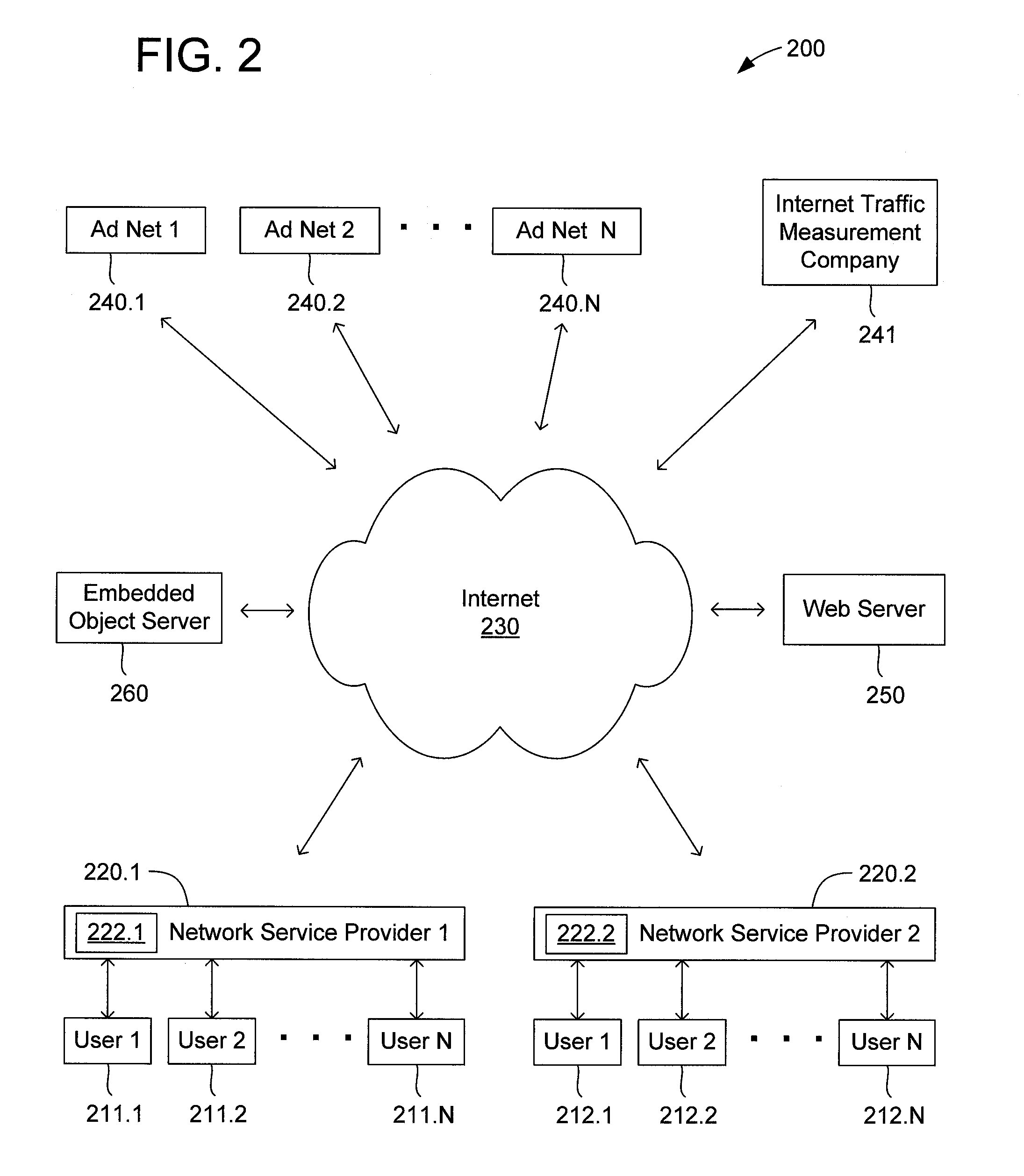 Method and apparatus for internet traffic monitoring by third parties using monitoring implements transmitted via piggybacking HTTP transactions