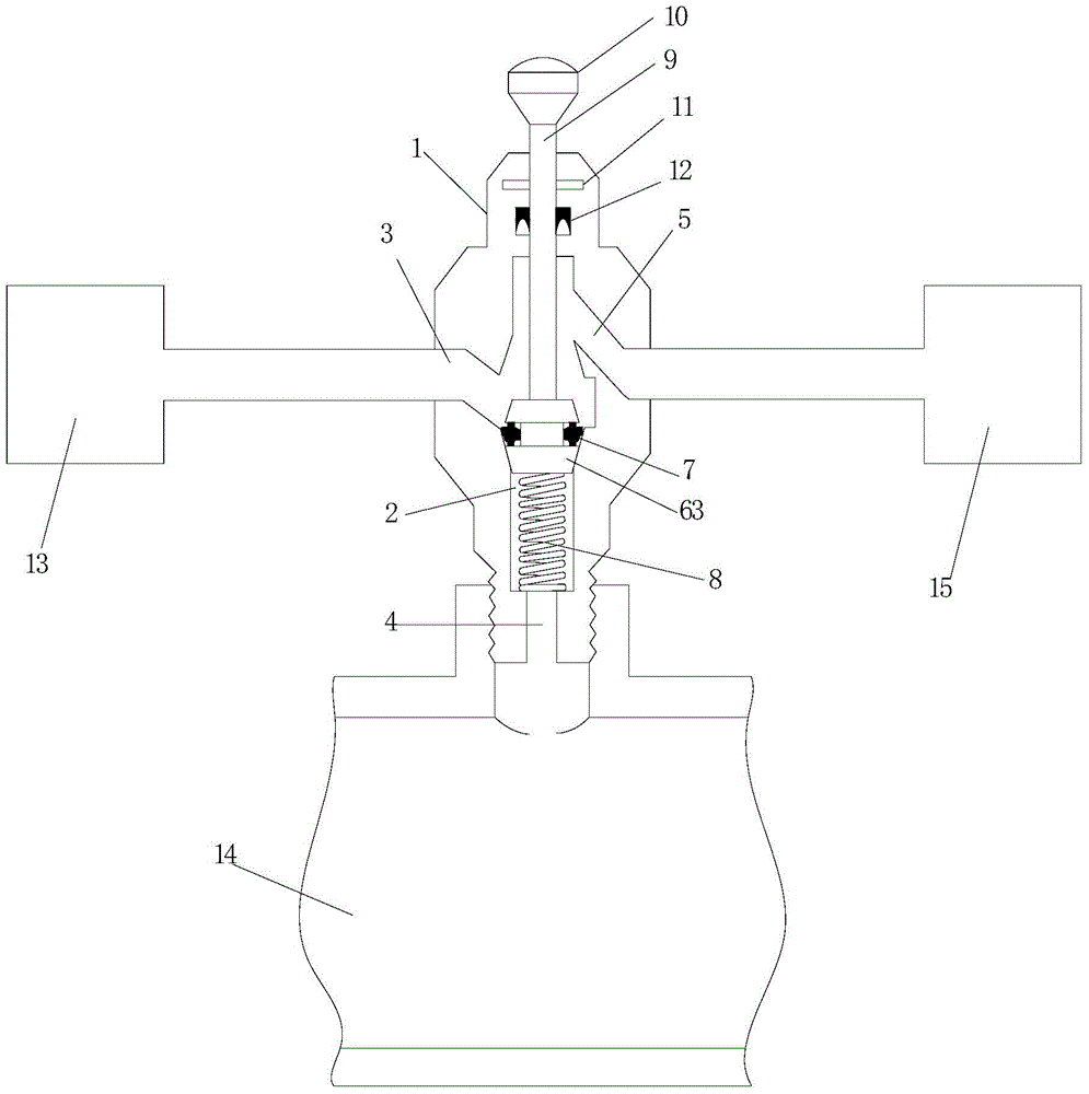 Three-way valve