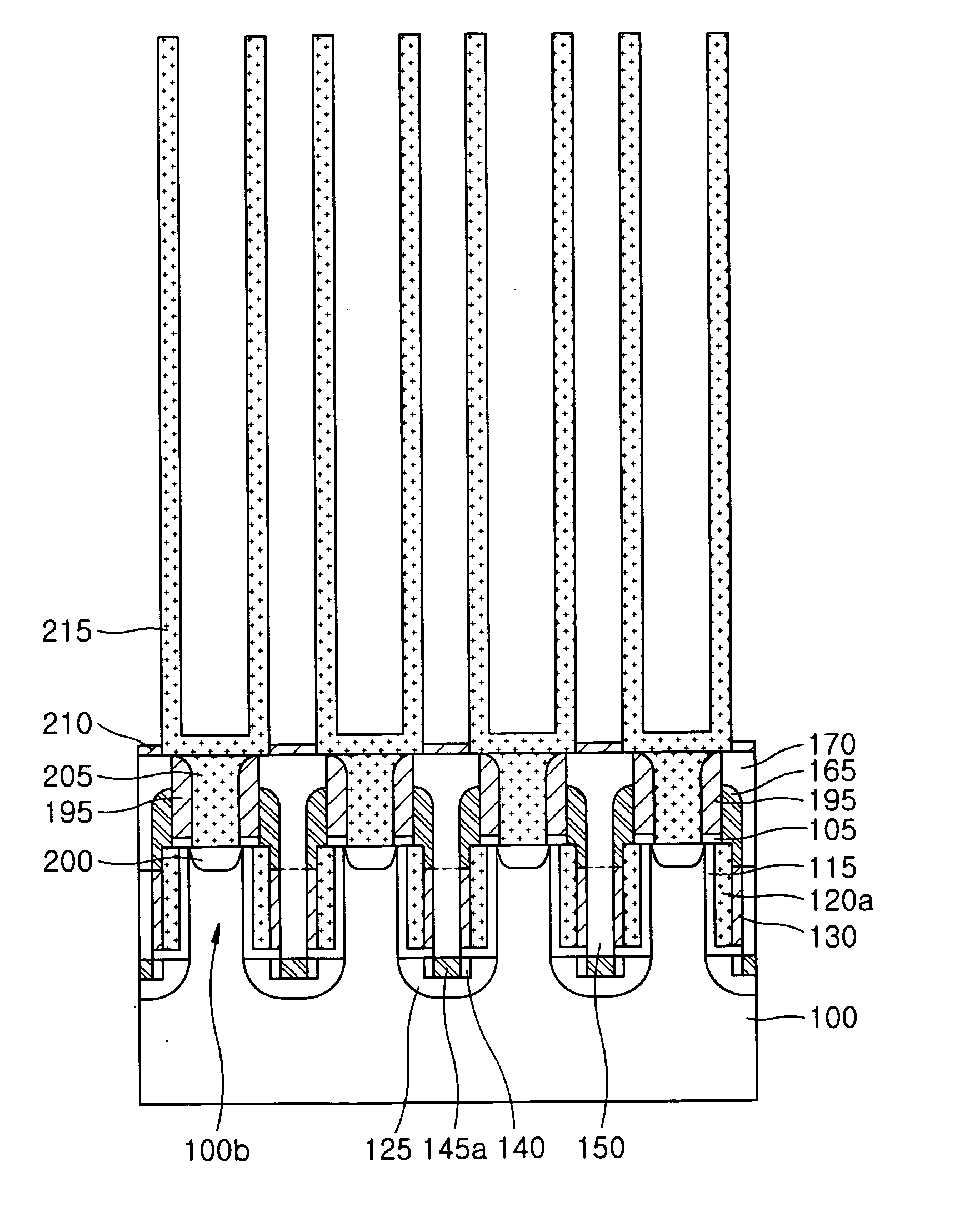 Semiconductor memory devices including a vertical channel transistor and methods of manufacturing the same