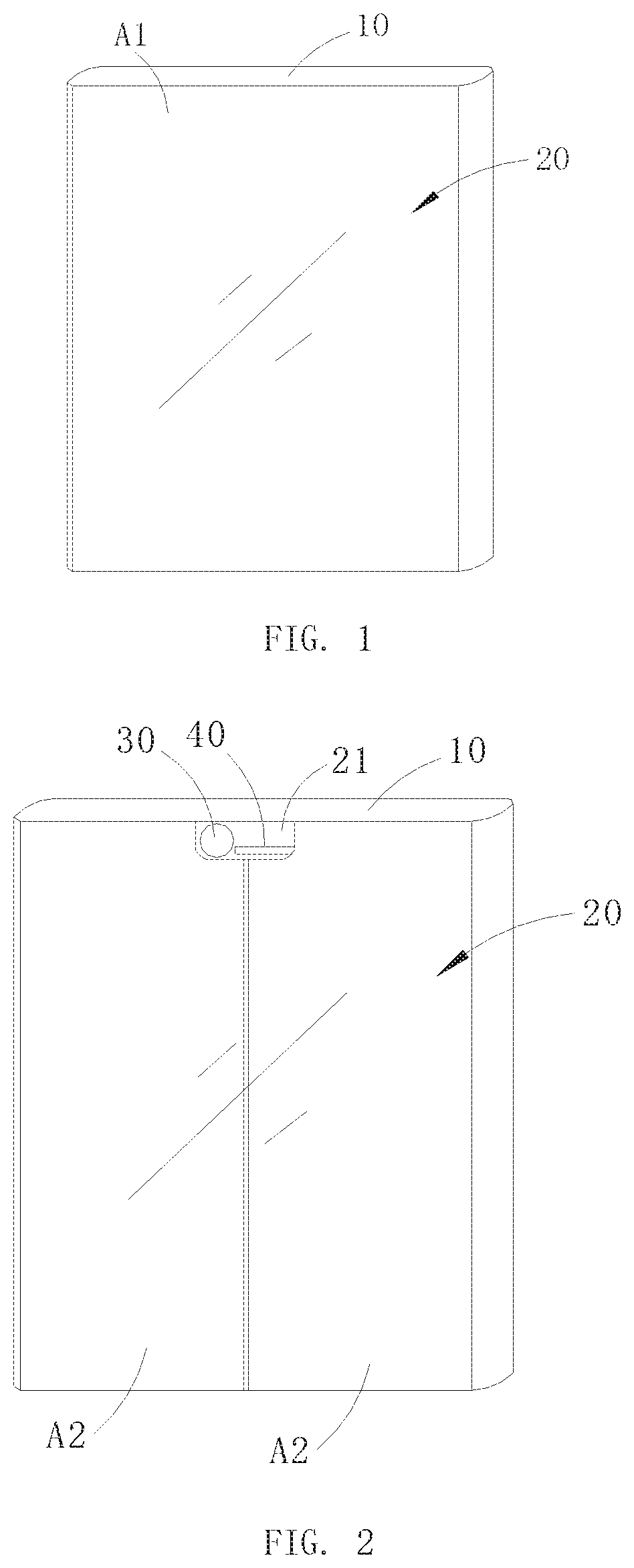 Full-screen display device based on flexible display panel