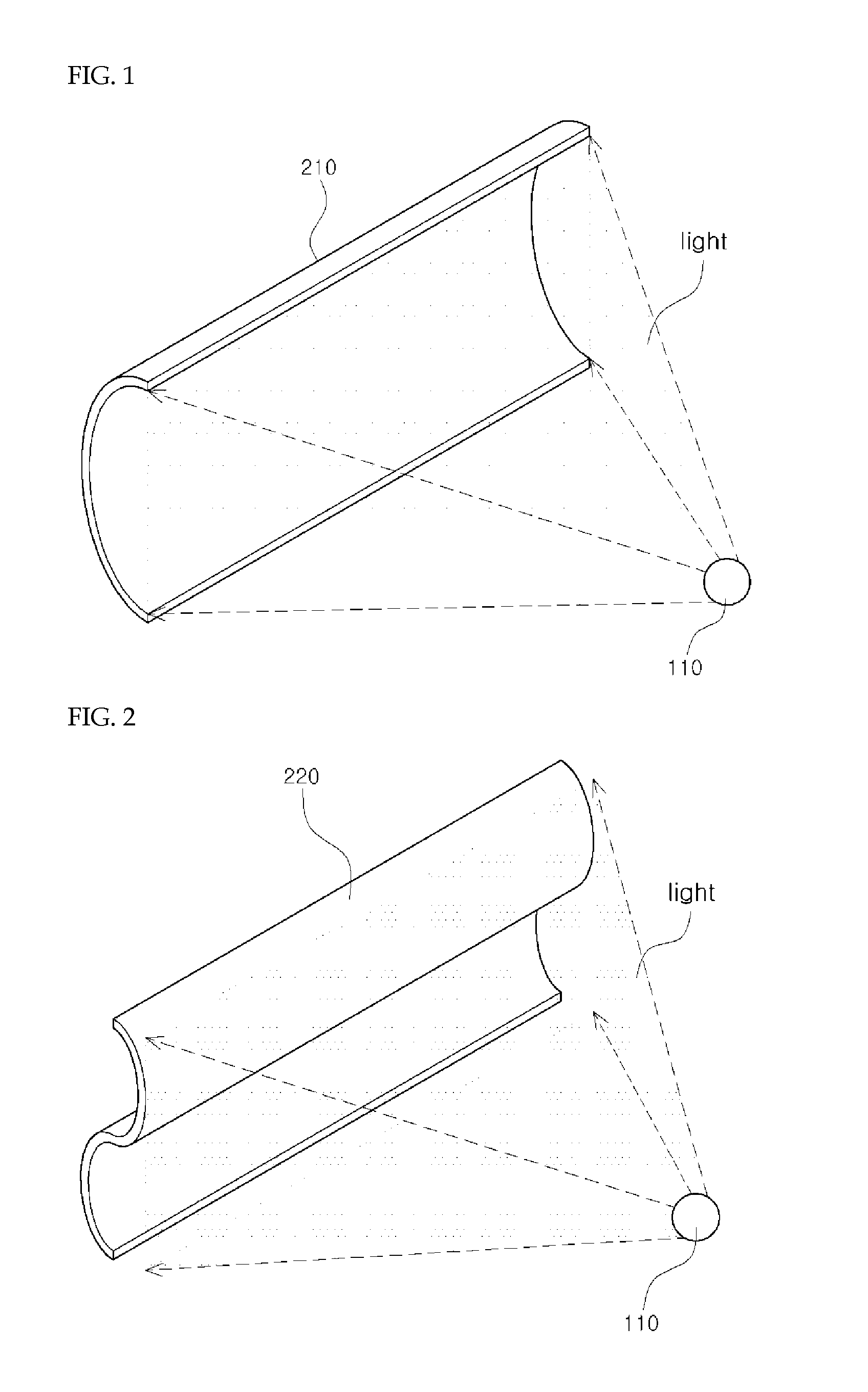 Curved surface display device