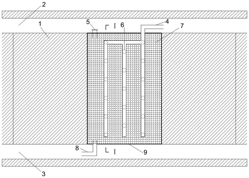 Tailing carbonization cemented filling method
