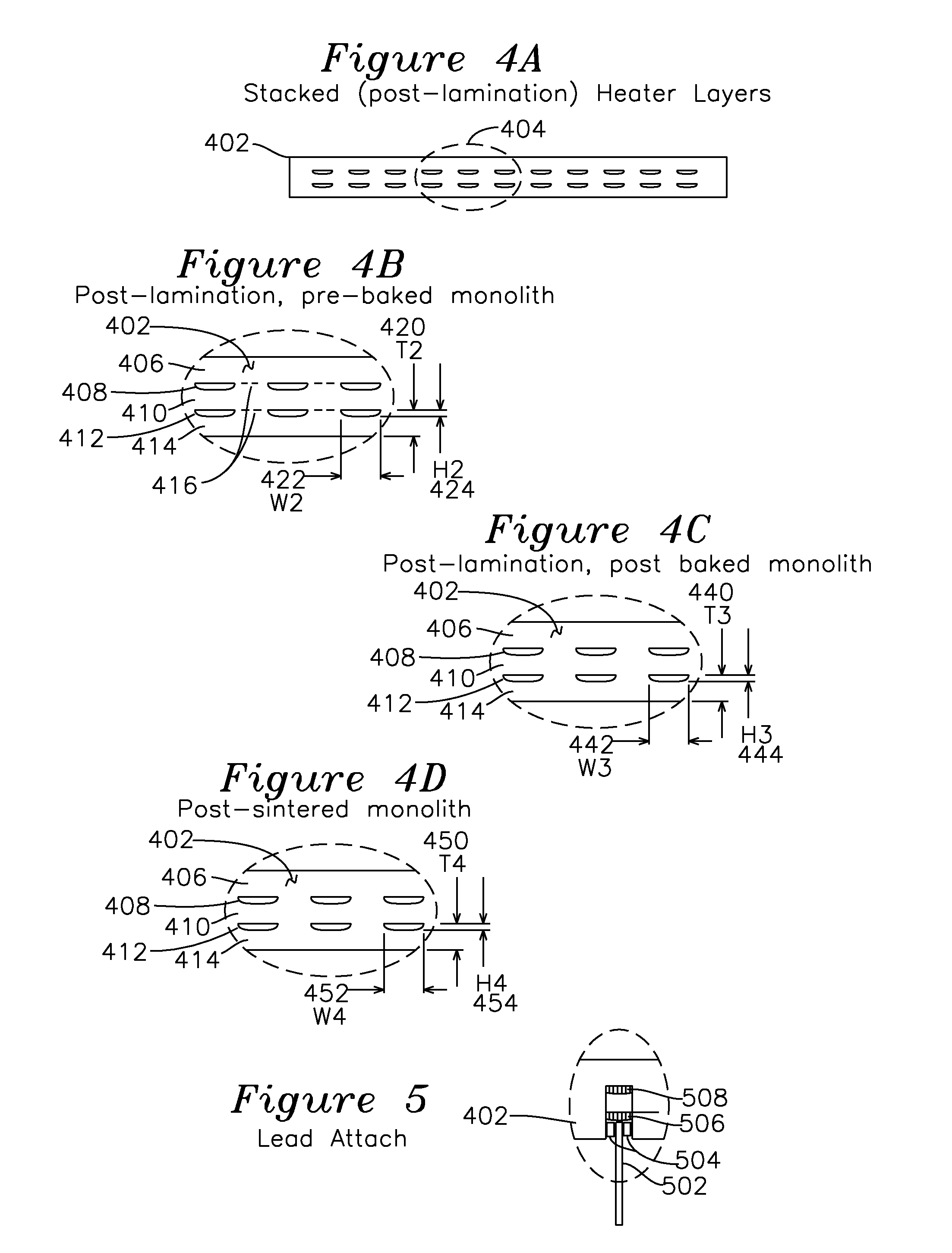 Multi-layer heater for an electron gun