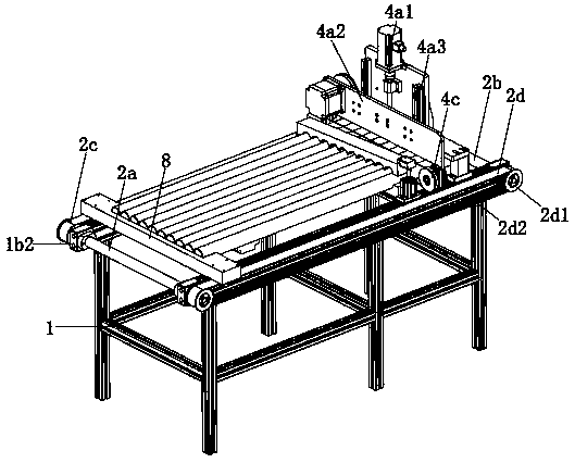 Cutting device of building metal pipes