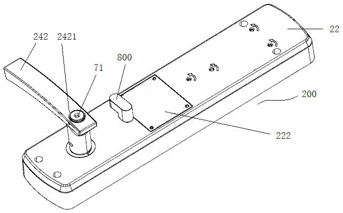 Password outer door lock