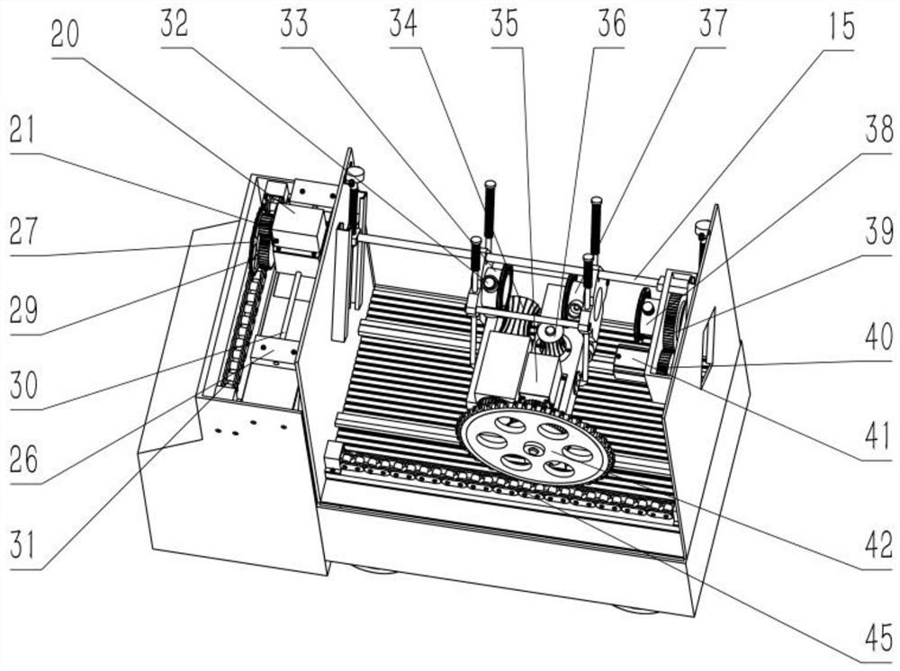 A sugarcane peeling and truncating juice extractor