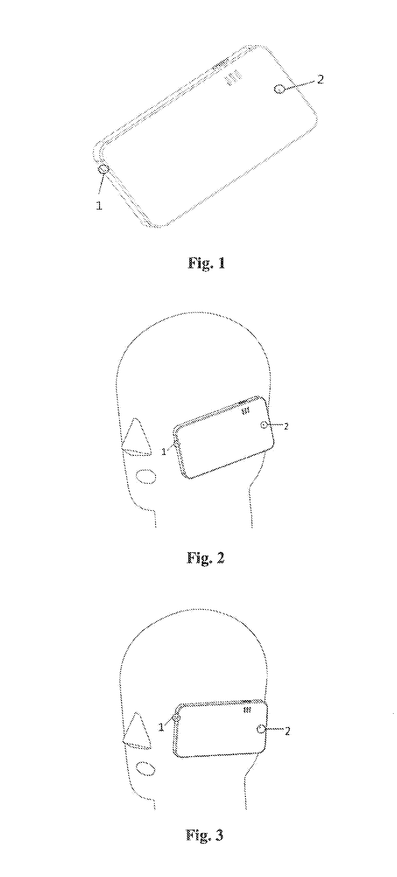 Speech enhancement method and device for mobile phones