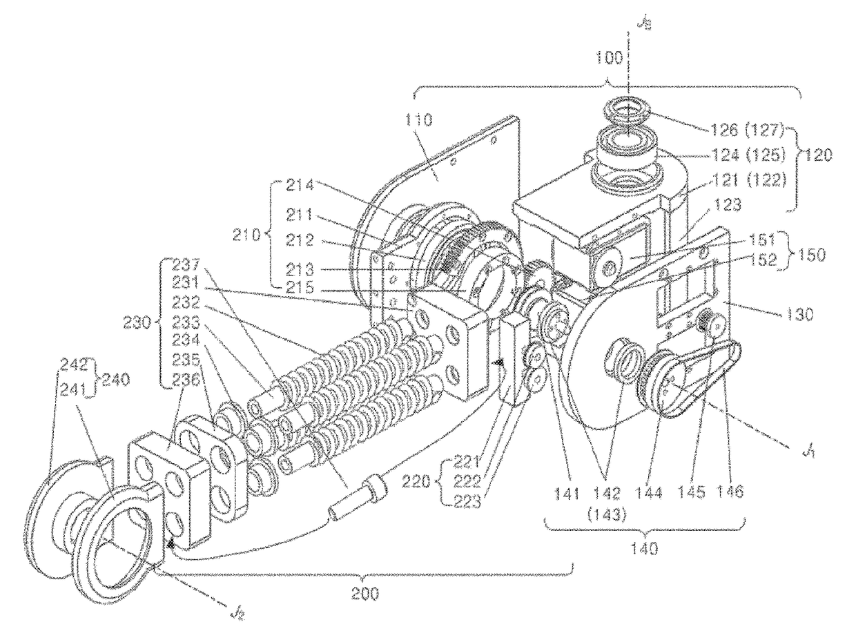 Torque-free robot arm