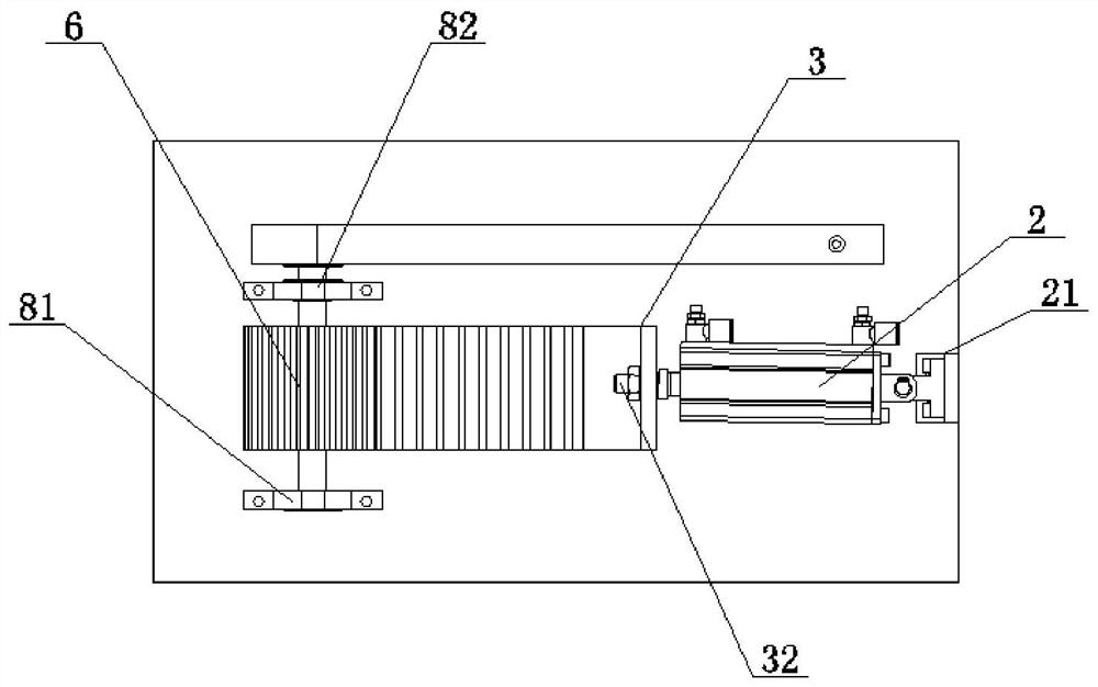 Overturning positioning structure for semiconductor insulating sheath pressing device