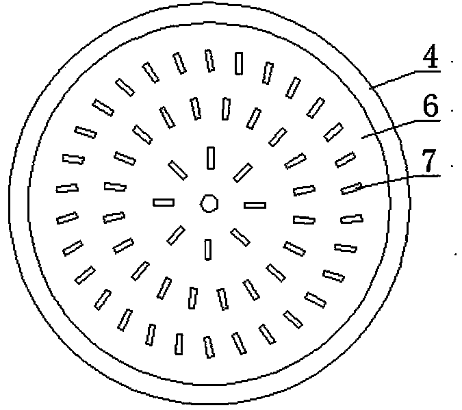 Rapid-separation aerator for cable production sewage treatment