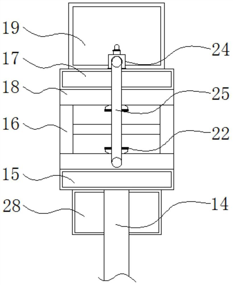 Antistatic treatment device for drying and shaping tow