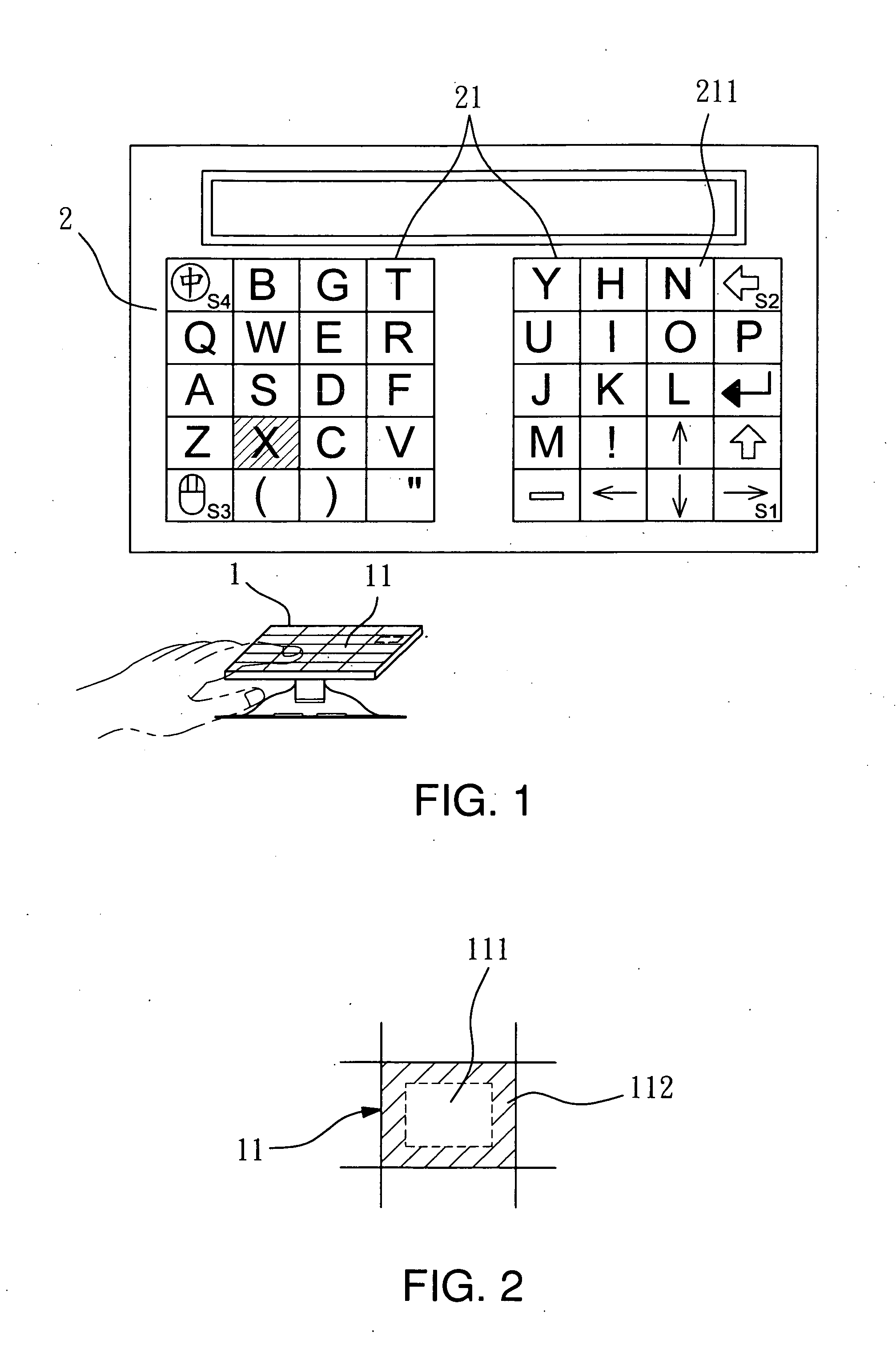 Method for correcting typing errors according to character layout positions on a keyboard