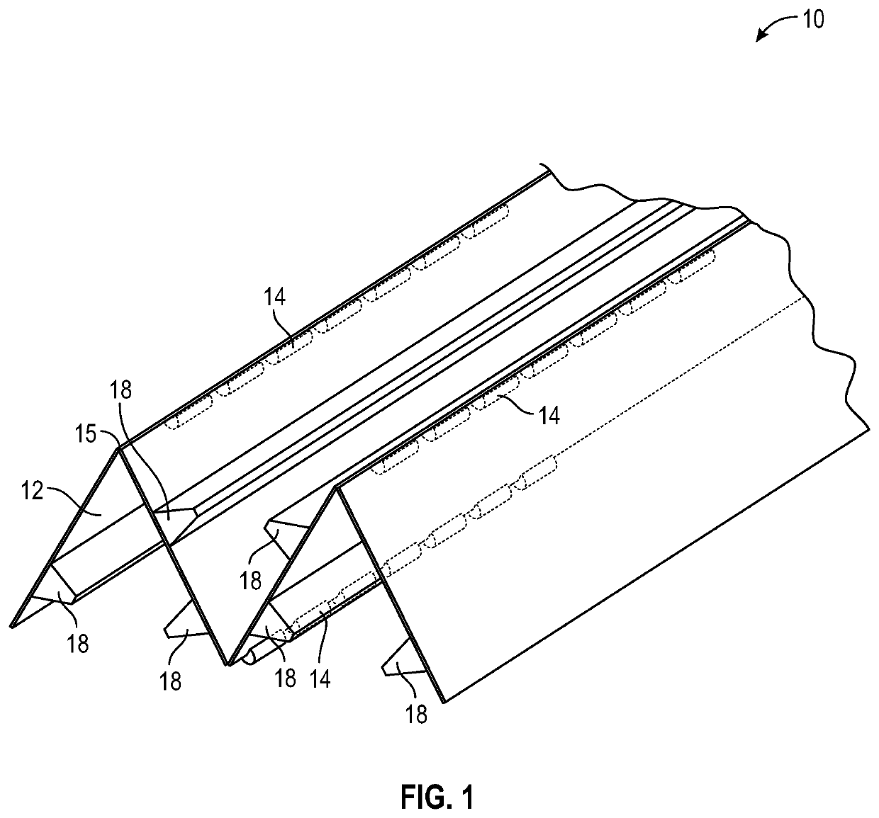 Corrugated stent