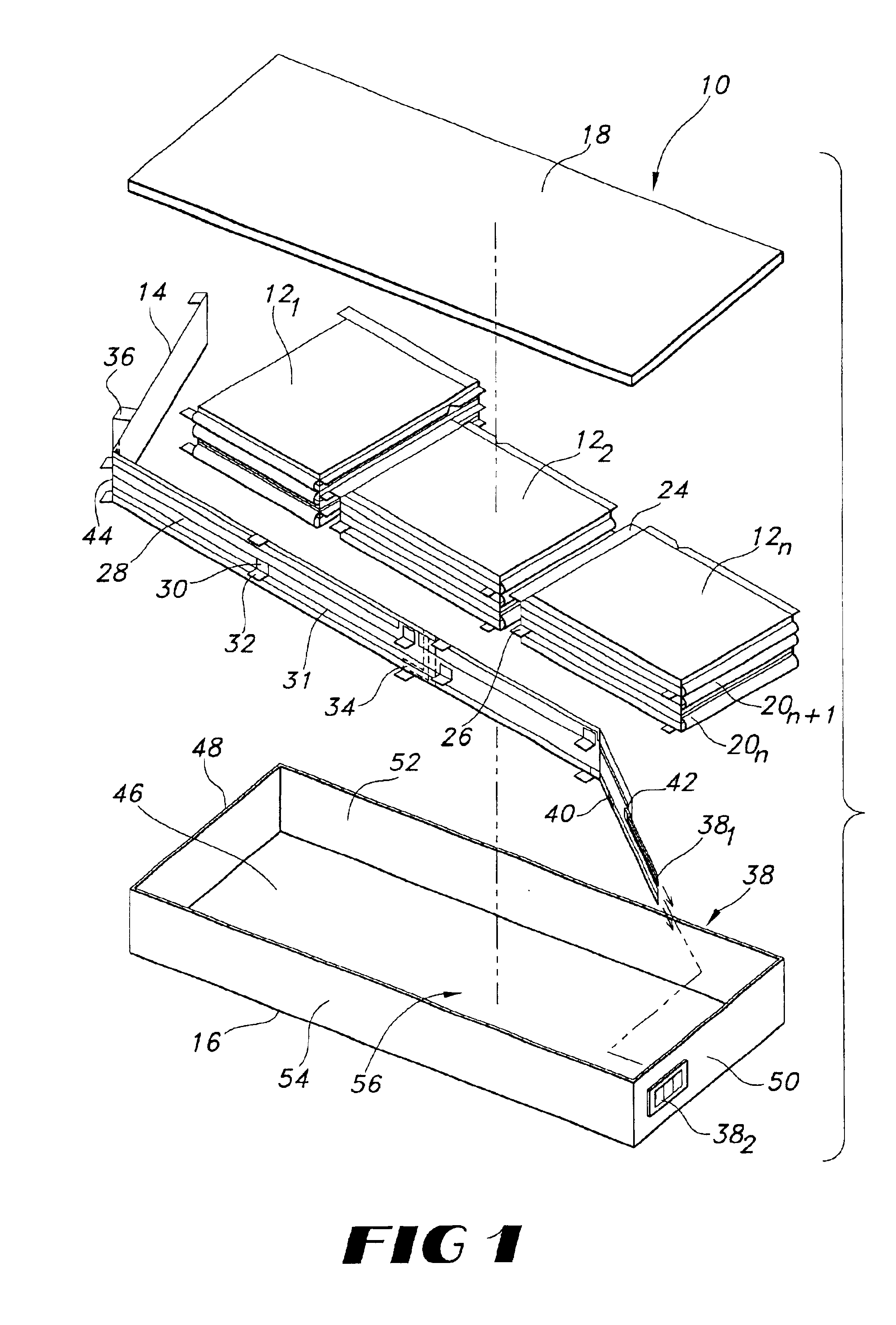 Battery pack having flexible circuit connector