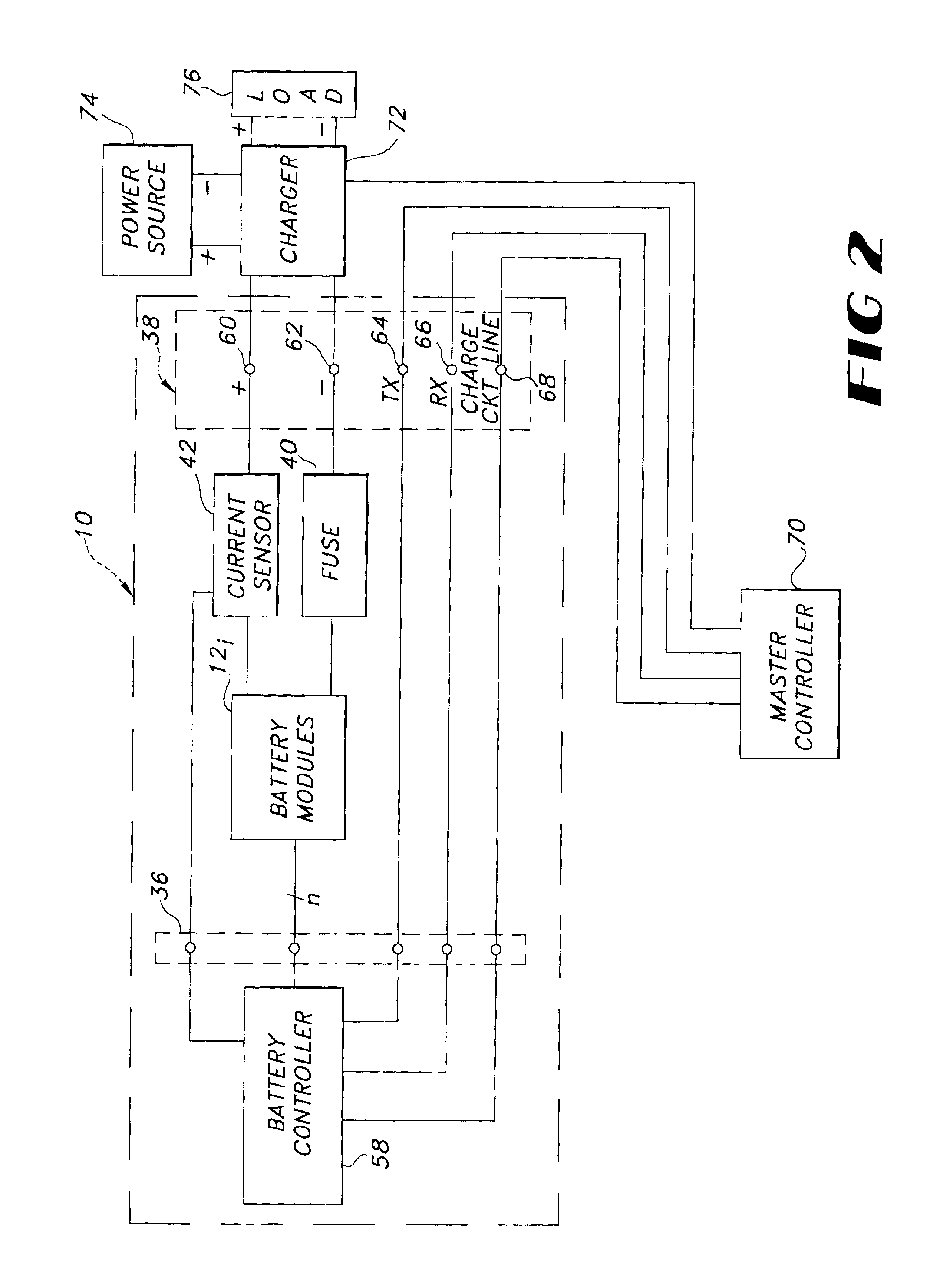 Battery pack having flexible circuit connector