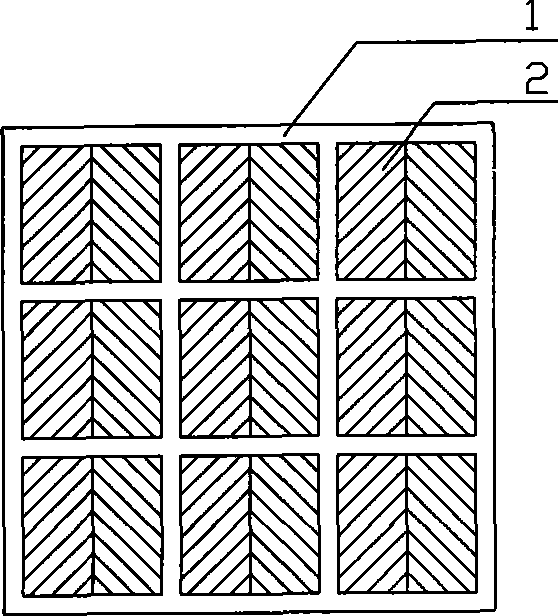Friction energy-dissipating type close rib composite wall board