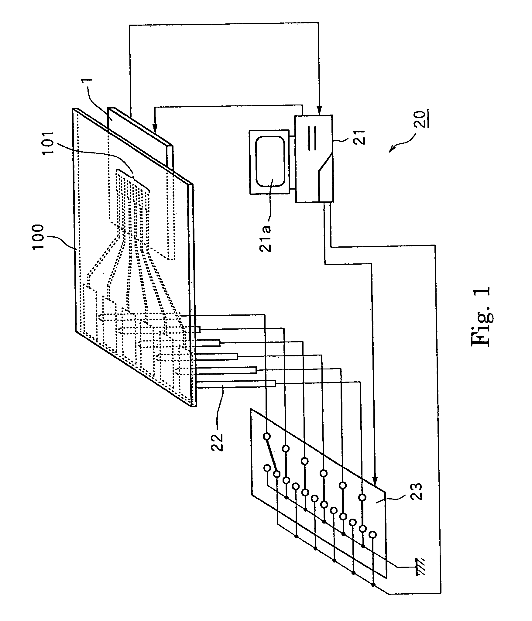 Sensor for inspection instrument and inspection instrument