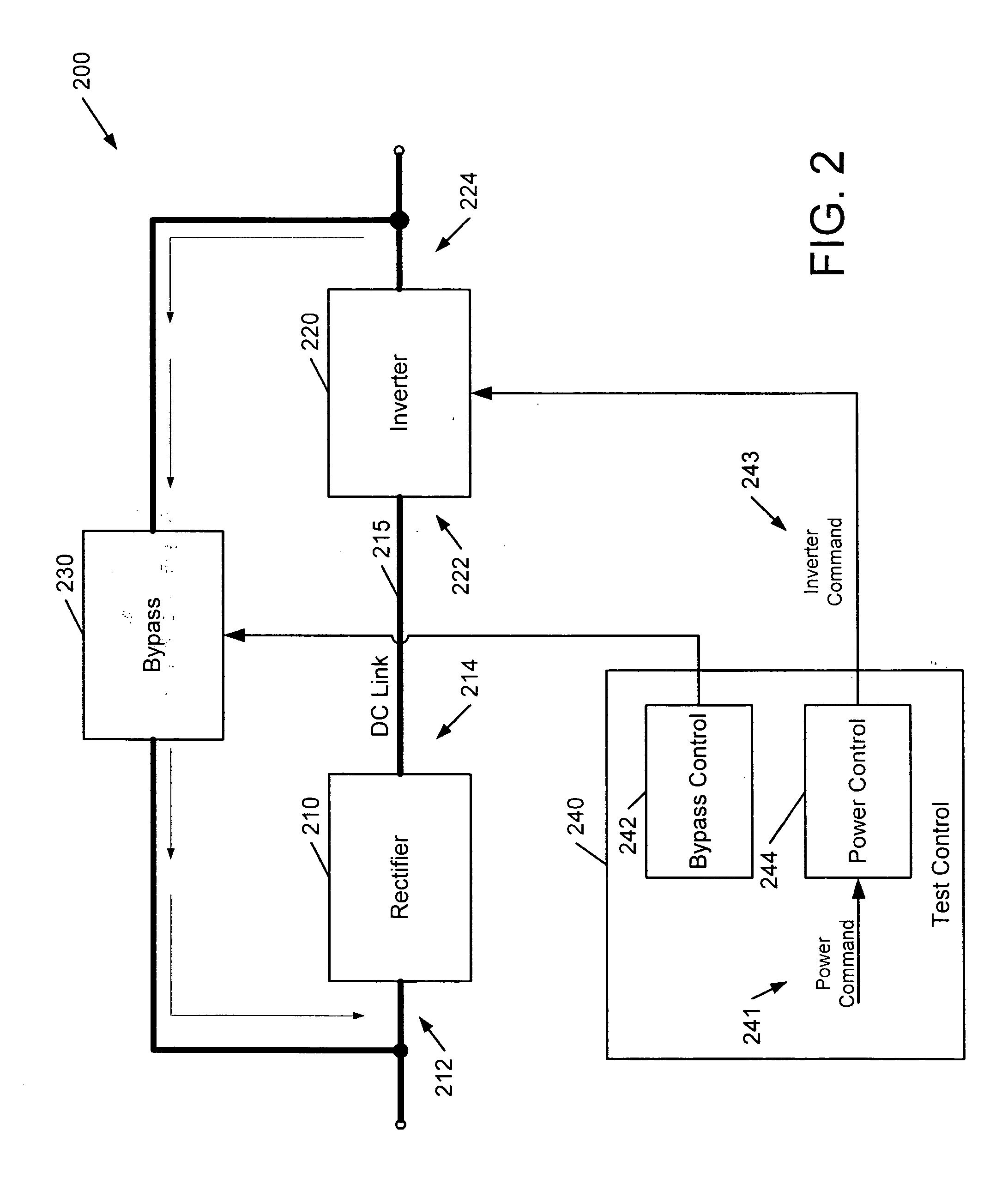 Self-testing power supply apparatus, methods and computer program products