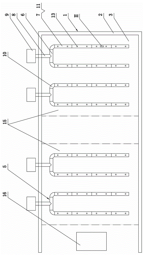 A mechanical ventilation system and ventilation method for storing high-moisture rapeseed
