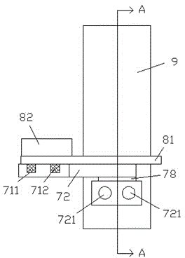 Forestry logging saw device guided by aid of guide grooves and method for applying forestry logging saw device