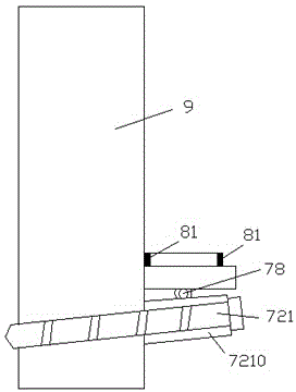 Forestry logging saw device guided by aid of guide grooves and method for applying forestry logging saw device