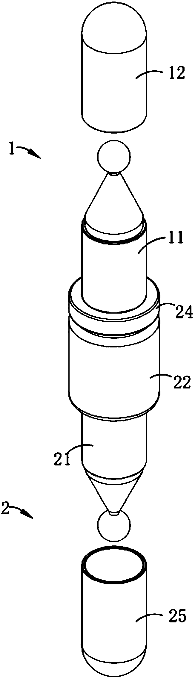 Use method of combined cosmetic brush realizing adjustable match