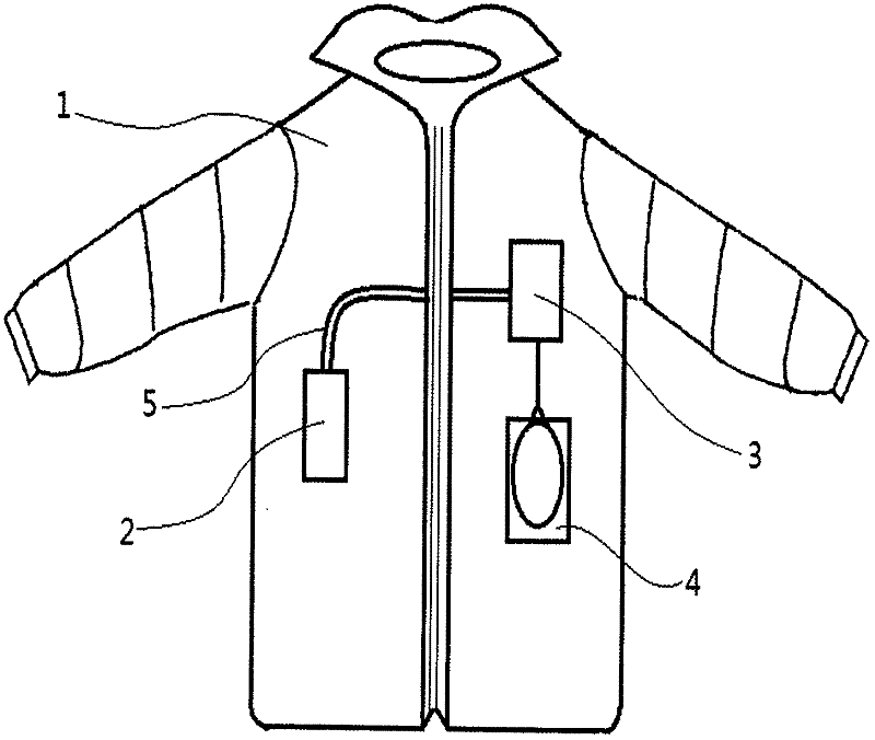 Wearable airbag suit