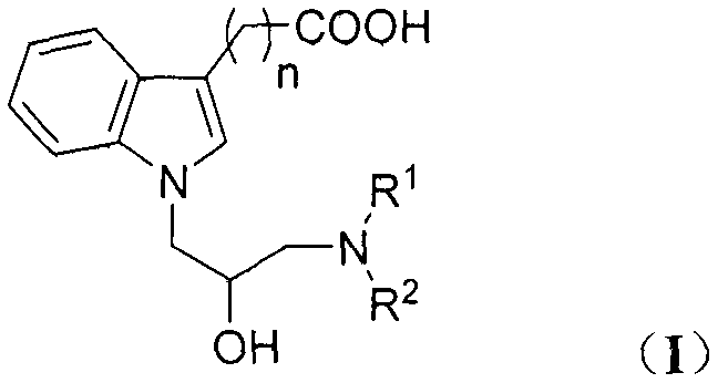 N-substituted indole carboxylic acid derivative and its preparation method and medical use