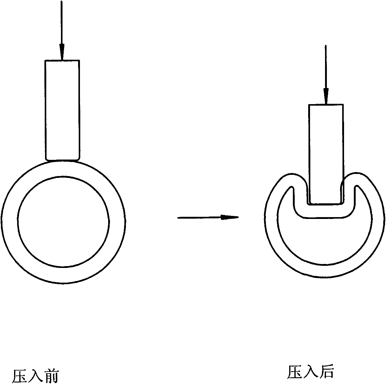 End processing method of multi-strand excitation wire