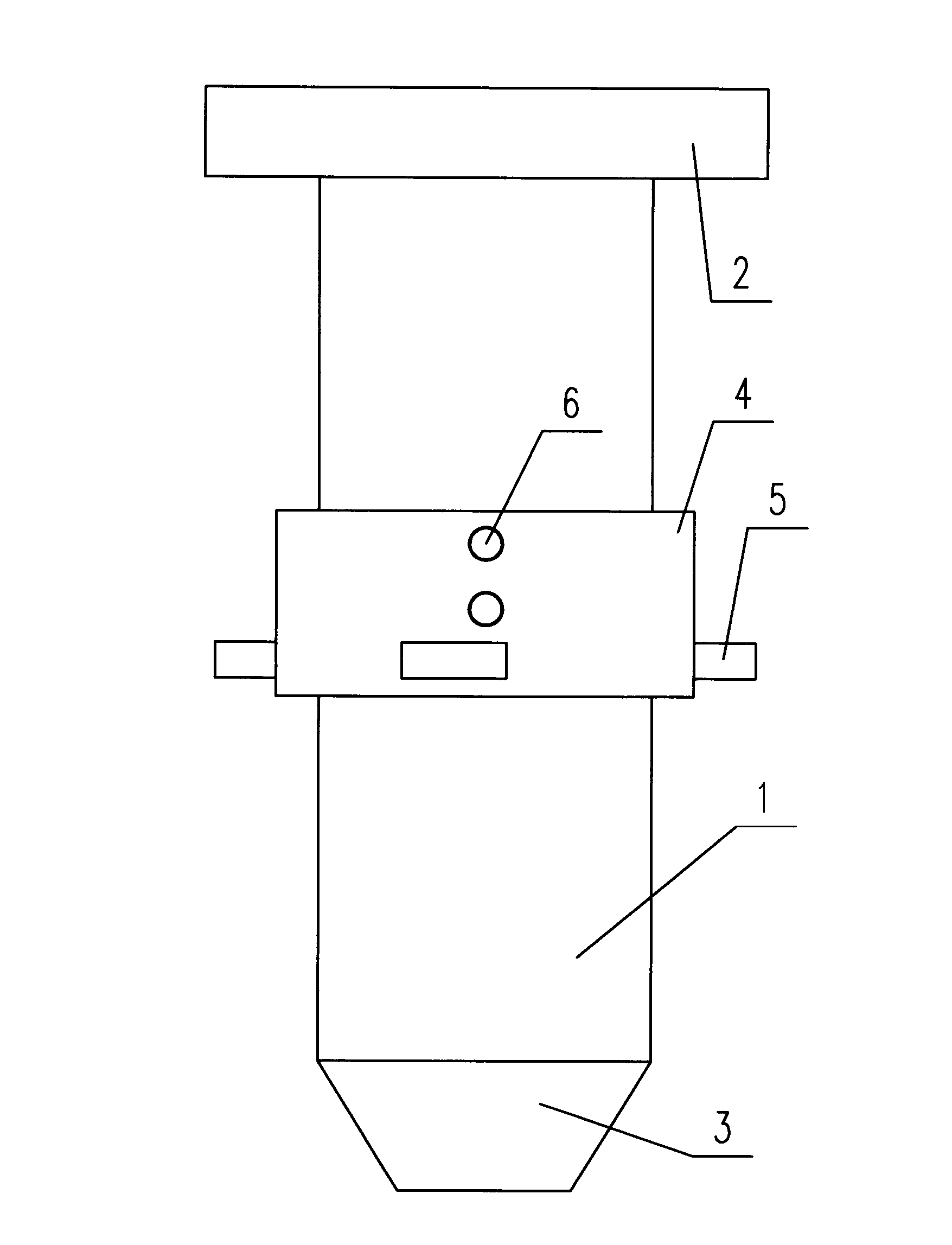 Adjustable cement pouring pipe structure