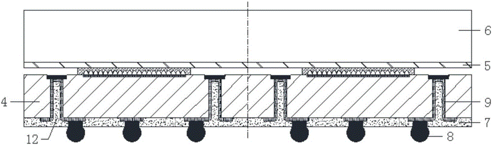 Image sensor chip packaging method