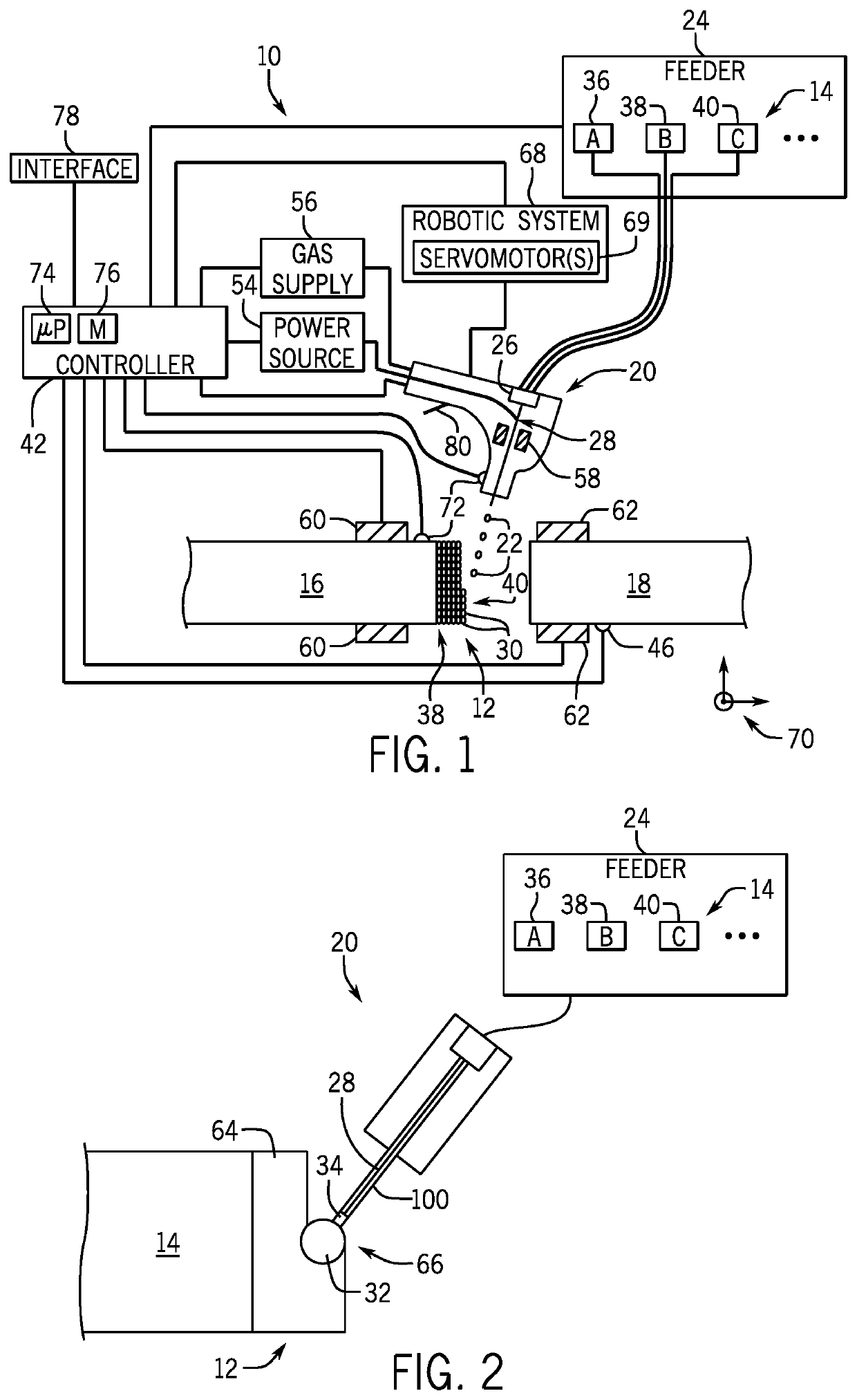 Metal manufacturing systems and methods using mechanical oscillation