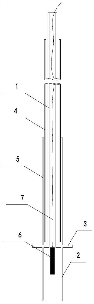 An integrated monitoring device and measurement method for seepage pressure and settlement in soft soil foundation