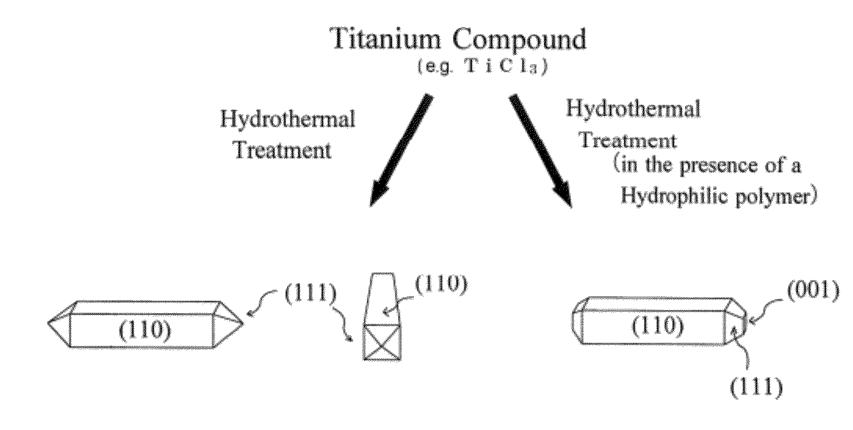 Rutile titanium dioxide nanoparticles each having novel exposed crystal face and method for producing same