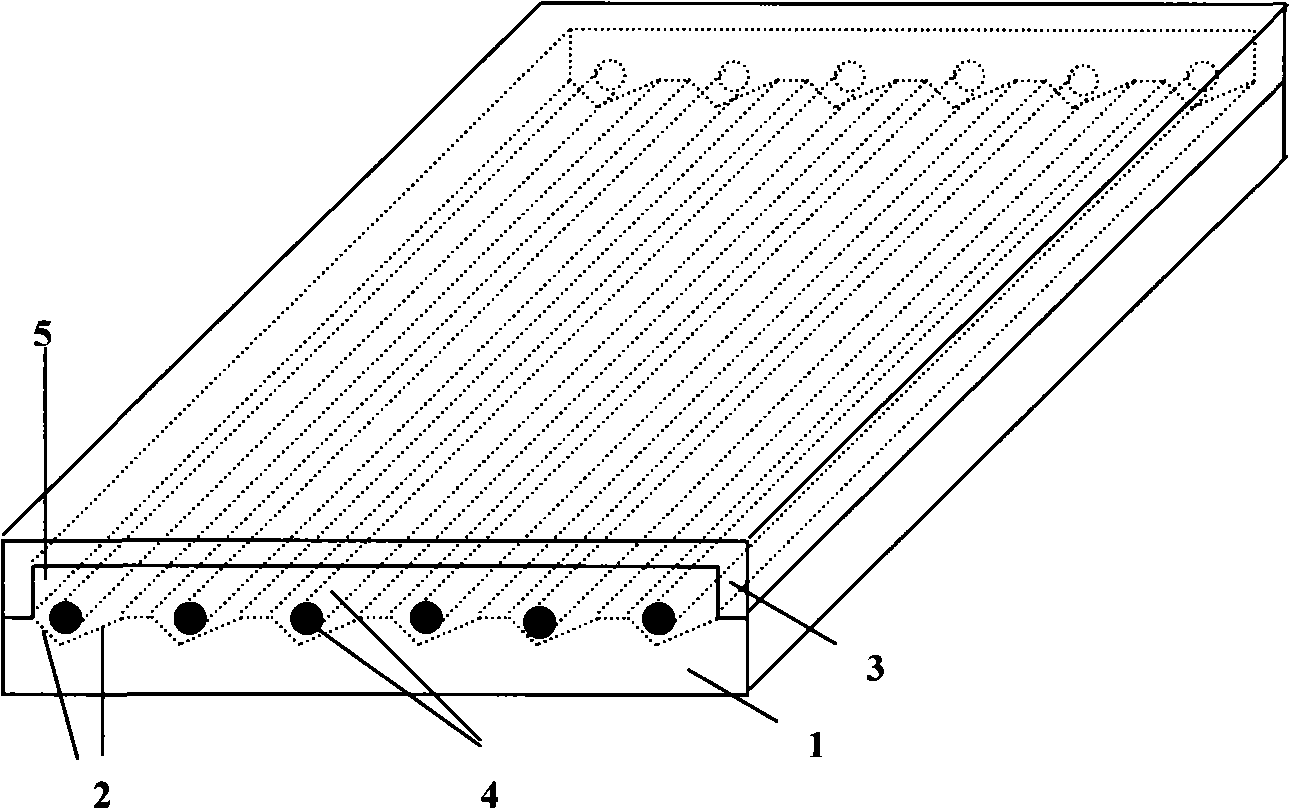 SOG structure micro heat pipe and its manufacture method