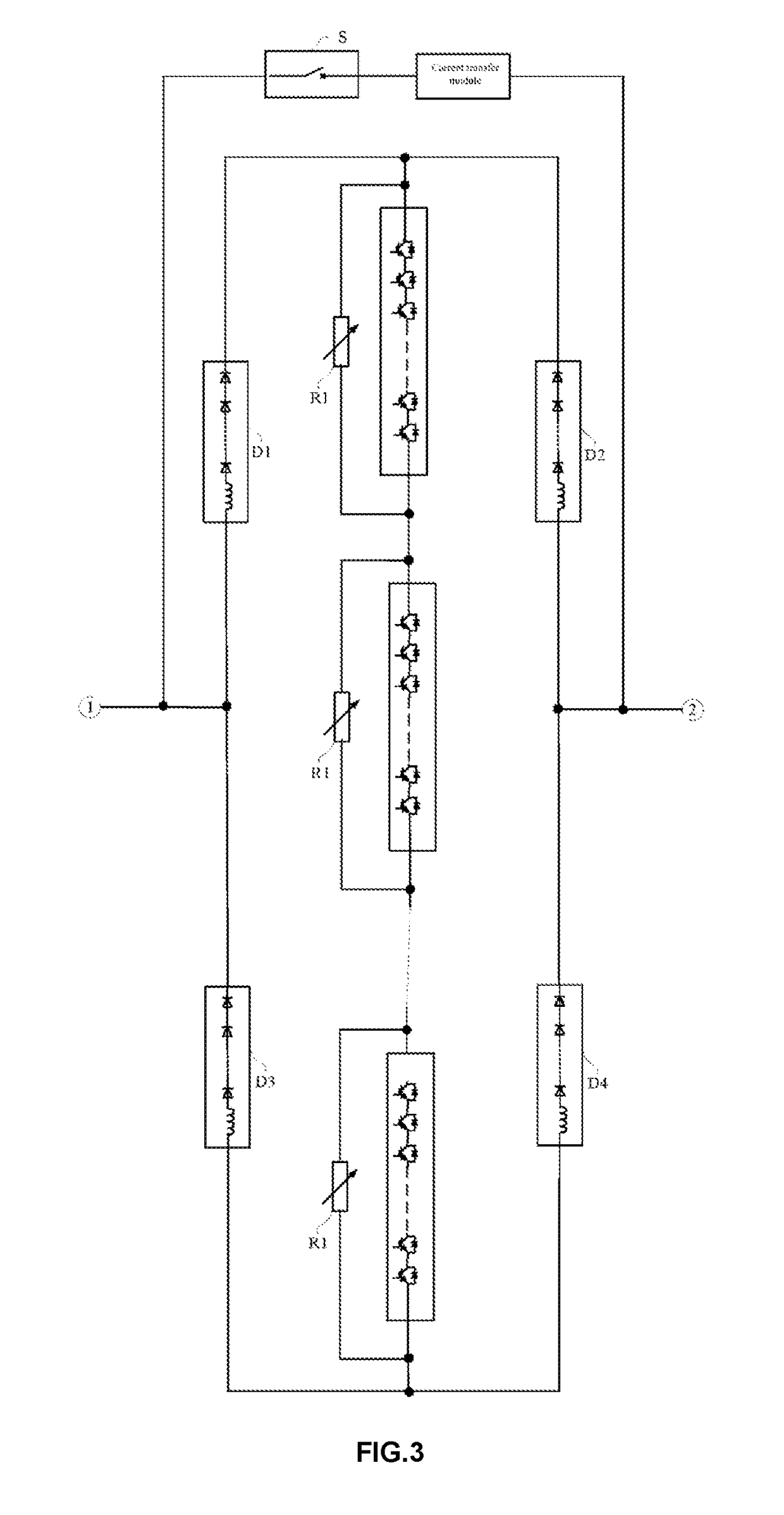 Direct Current Switch-Off Device And Control Method Thereof