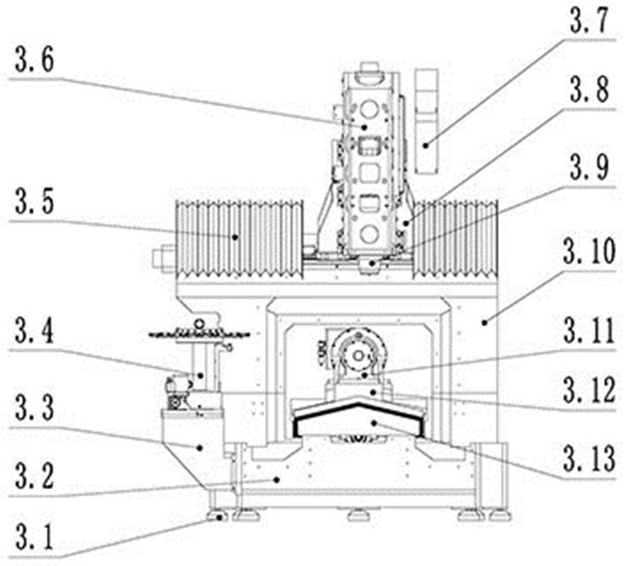 Five-axis numerical control machine tool